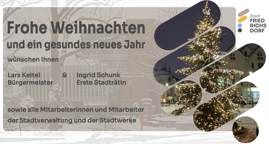 Frohe Weihnachten und ein gesundes neues Jahr wünschen Ihnen Lars Keite...