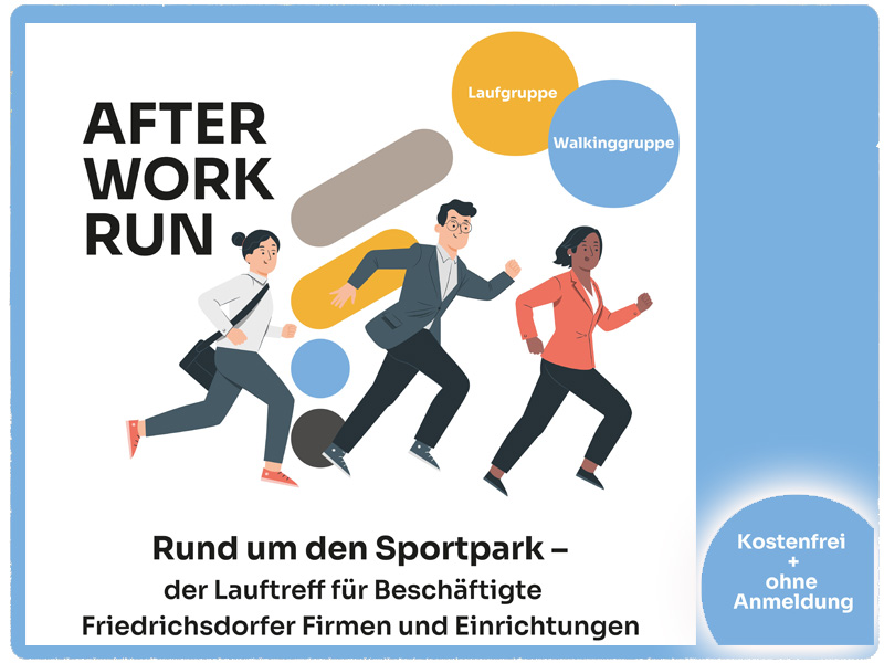 After Work Run Lauftreff für Beschäftigte